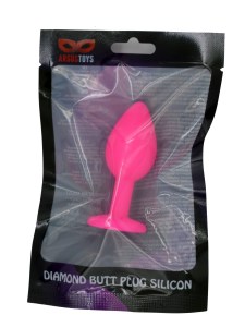 Crveni analni silikonski plag AT 1087 -3